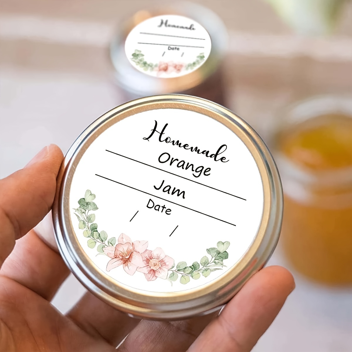 1 roll Watercolor Floral Canni – Spice Jar Labels Bewertung und Preis