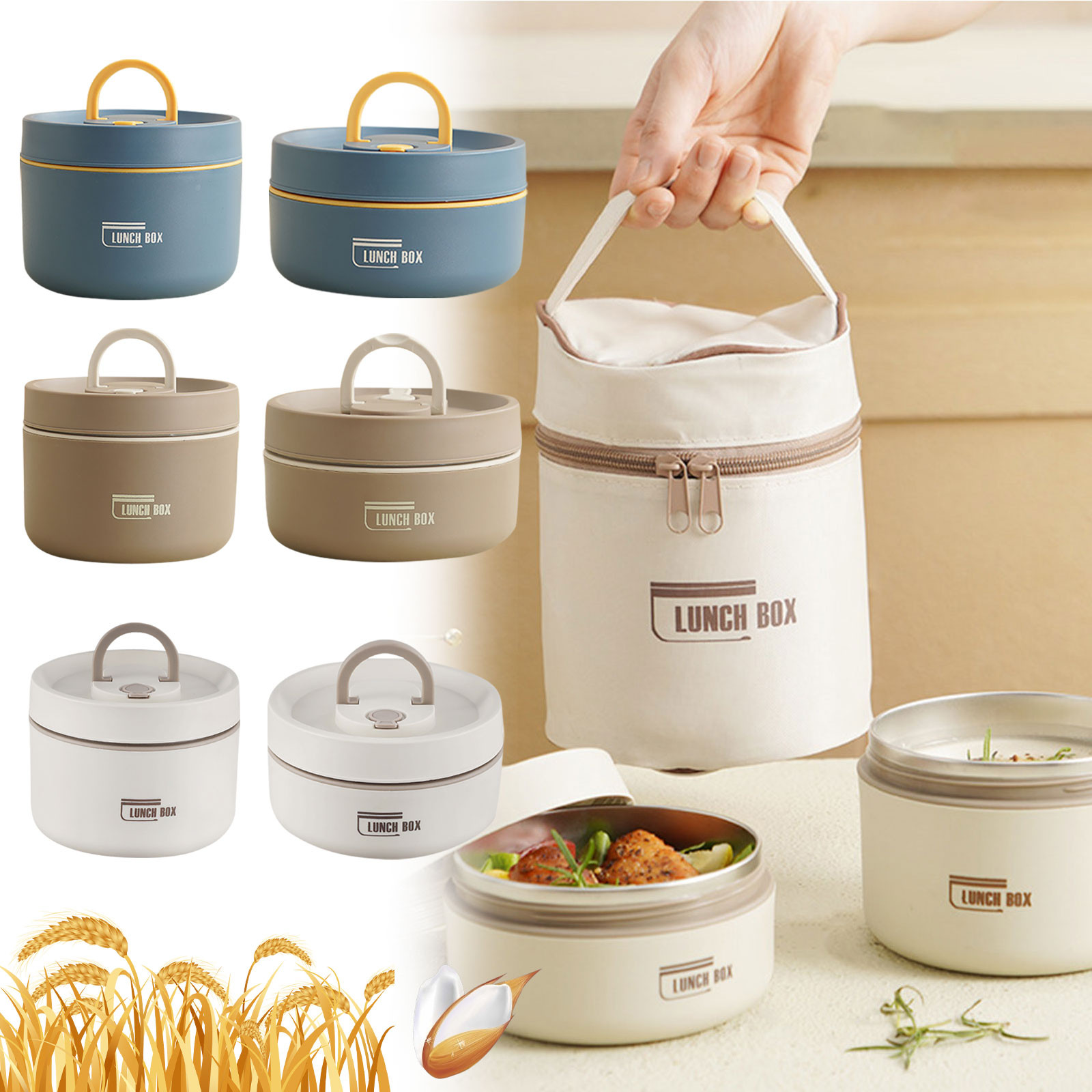 Thermal Lunch Box Stainless St – Stainless Bento Box Bewertung und Preis
