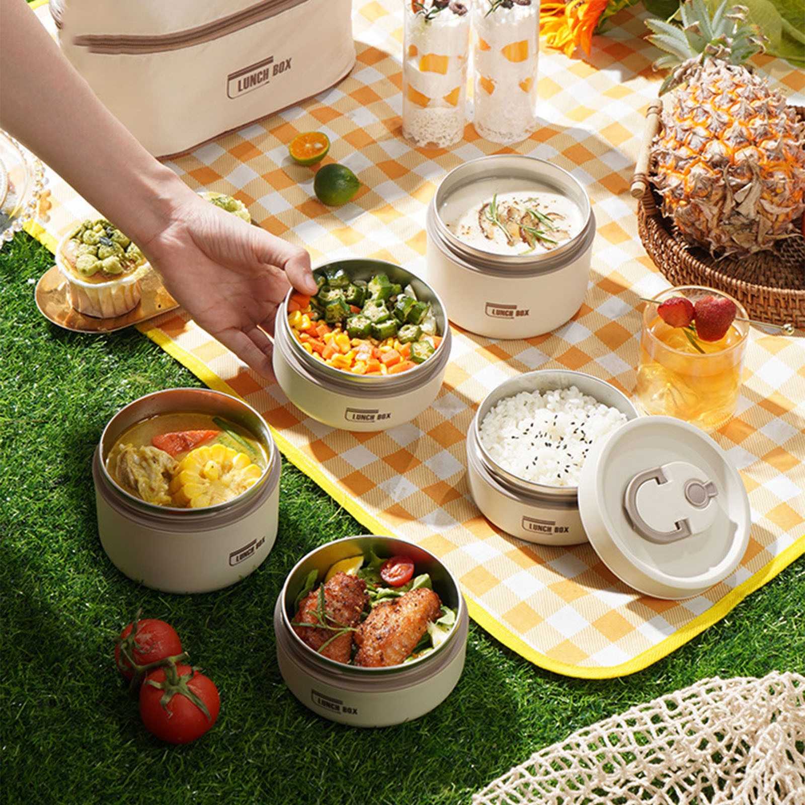 Thermal Lunch Box Stainless St – Stainless Bento Box Bewertung und Preis