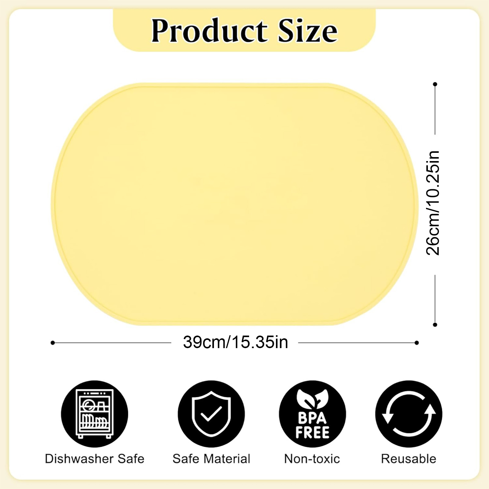 Silicone Placemats, Heat-Resis – Food Prep Mat Bewertung und Preis