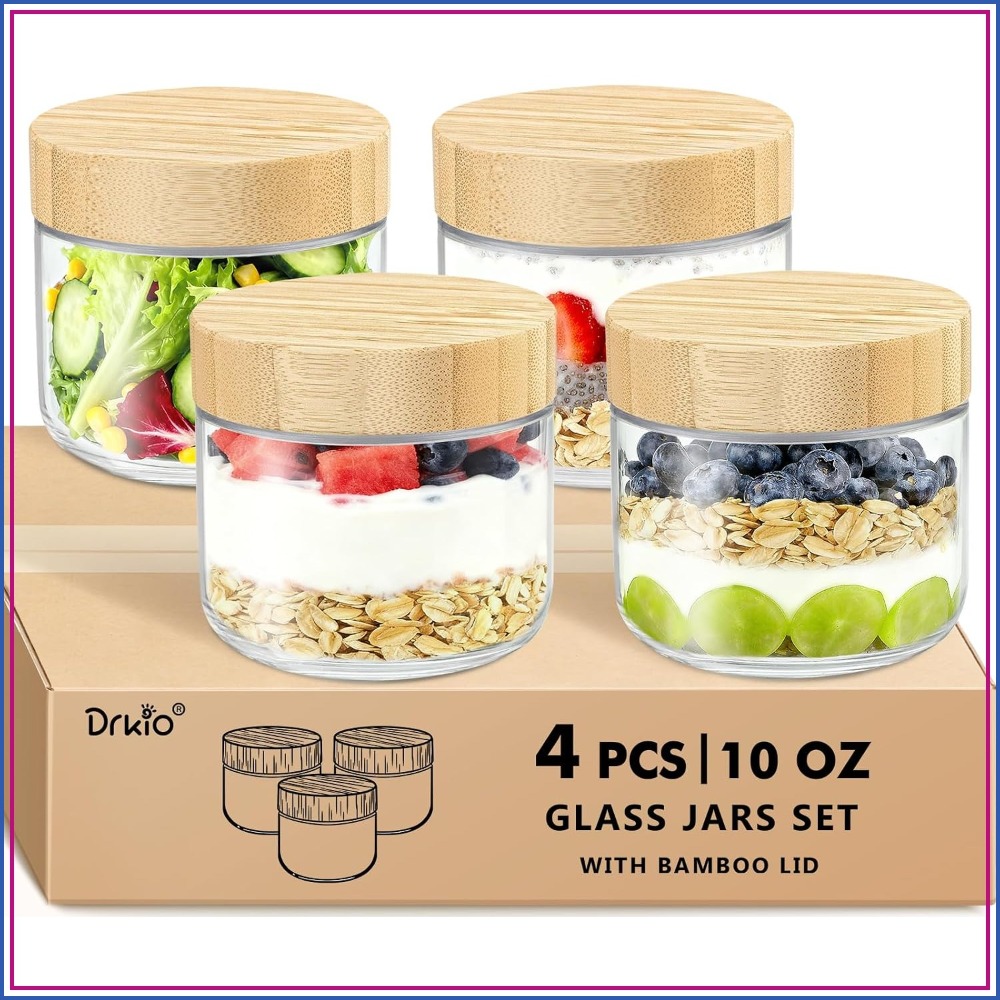 10 Oz Overnight Oats Container – Meal Prep Chia Pudding Bewertung und Preis