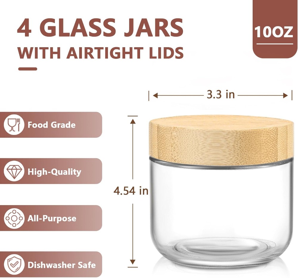 10 Oz Overnight Oats Container – Meal Prep Chia Pudding Bewertung und Preis