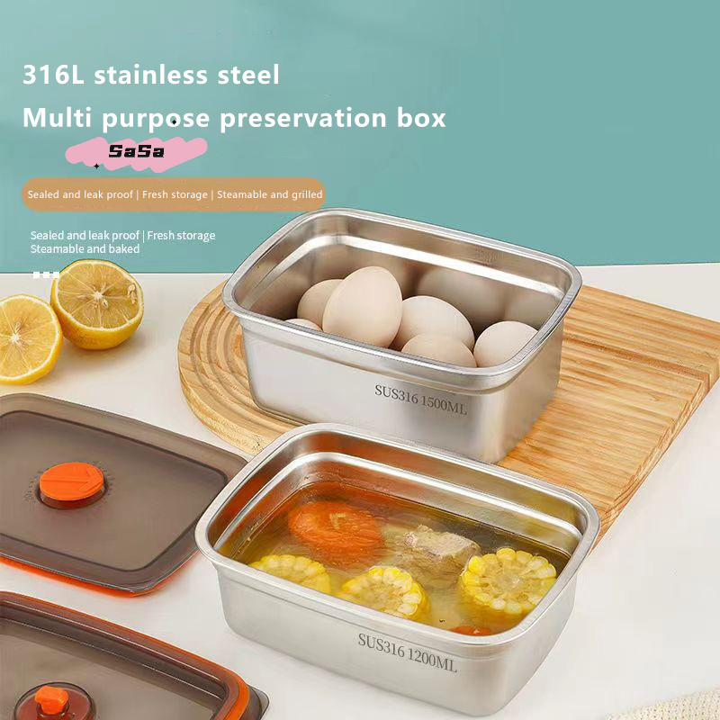 316 Stainless Steel Leak-proof – Stainless Bento Box Bewertung und Preis