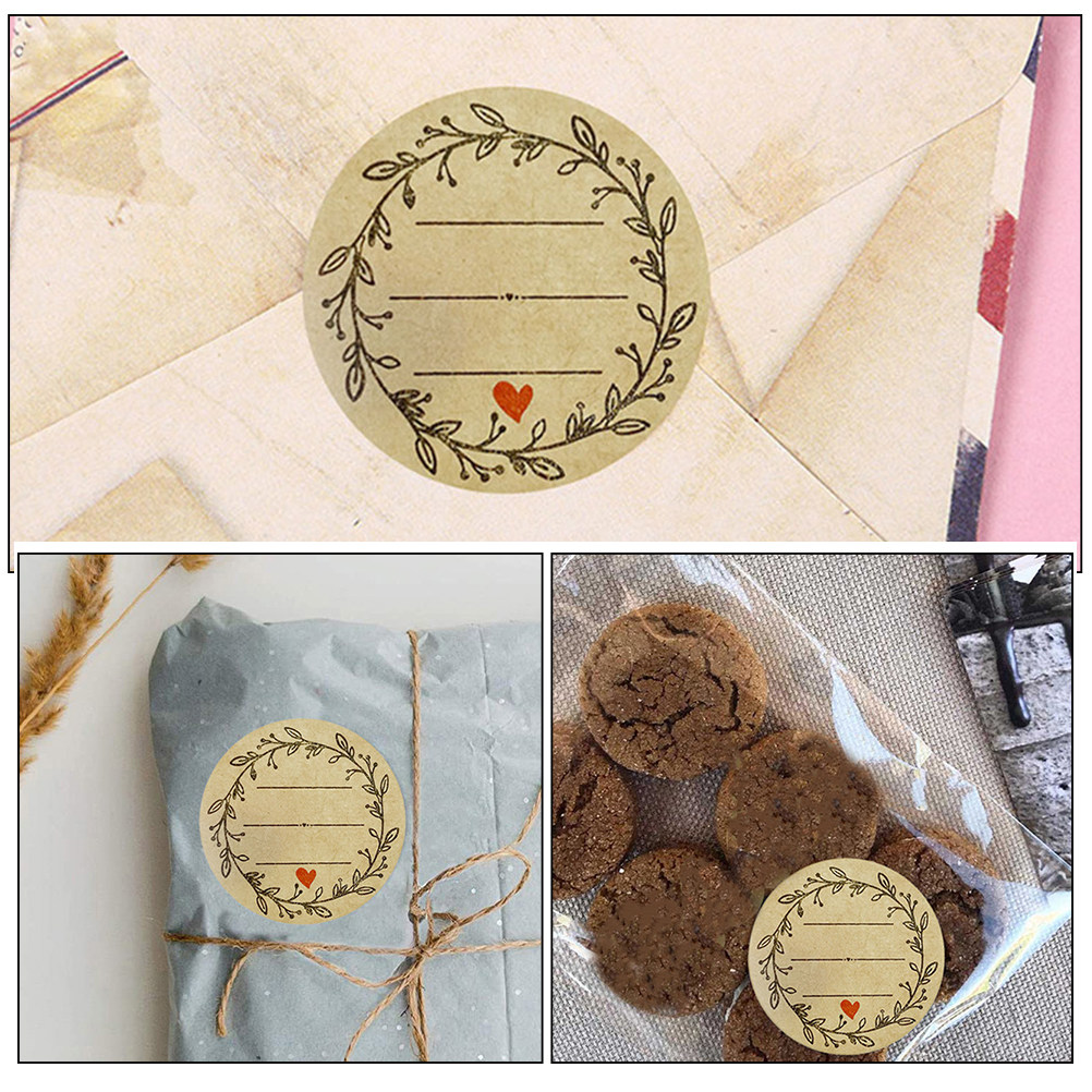 3 Rolls Kraft Paper Round Labe – Spice Jar Labels Bewertung und Preis
