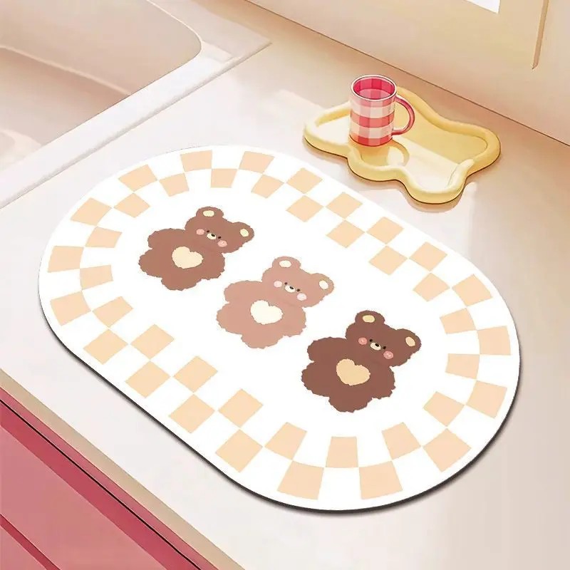 VIKAMA Fresh Apple Bear Cartoo – Food Prep Mat Bewertung und Preis