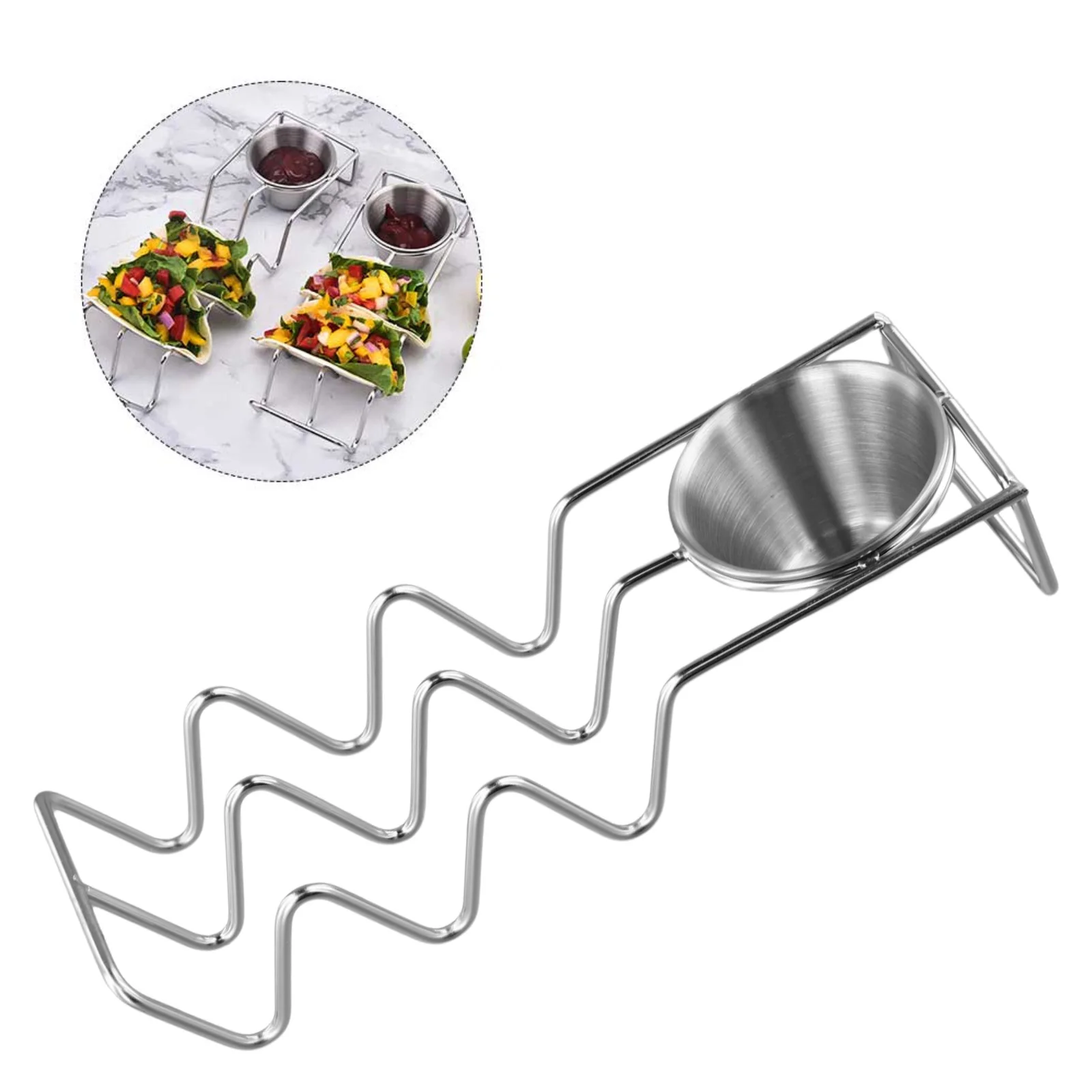 Set Of 4 Stainless Steel Taco  – Meal Prep Wraps Bewertung und Preis